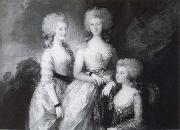 Thomas Gainsborough The three Eldest Princesses oil